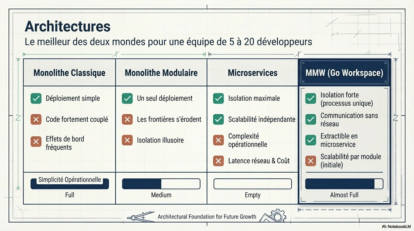 Tour des architectures