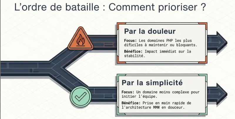Priorité de migration